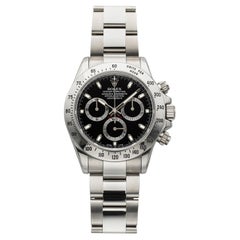 2009 Rolex Daytona 116520 Stainless Steel Black Dial Automatic 40mm
