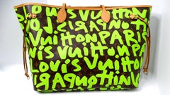 Stephen Sprouse pour Louis Vuitton - Sac fourre-tout Neverfull monogrammé Graffiti Neon Neverfull 2009