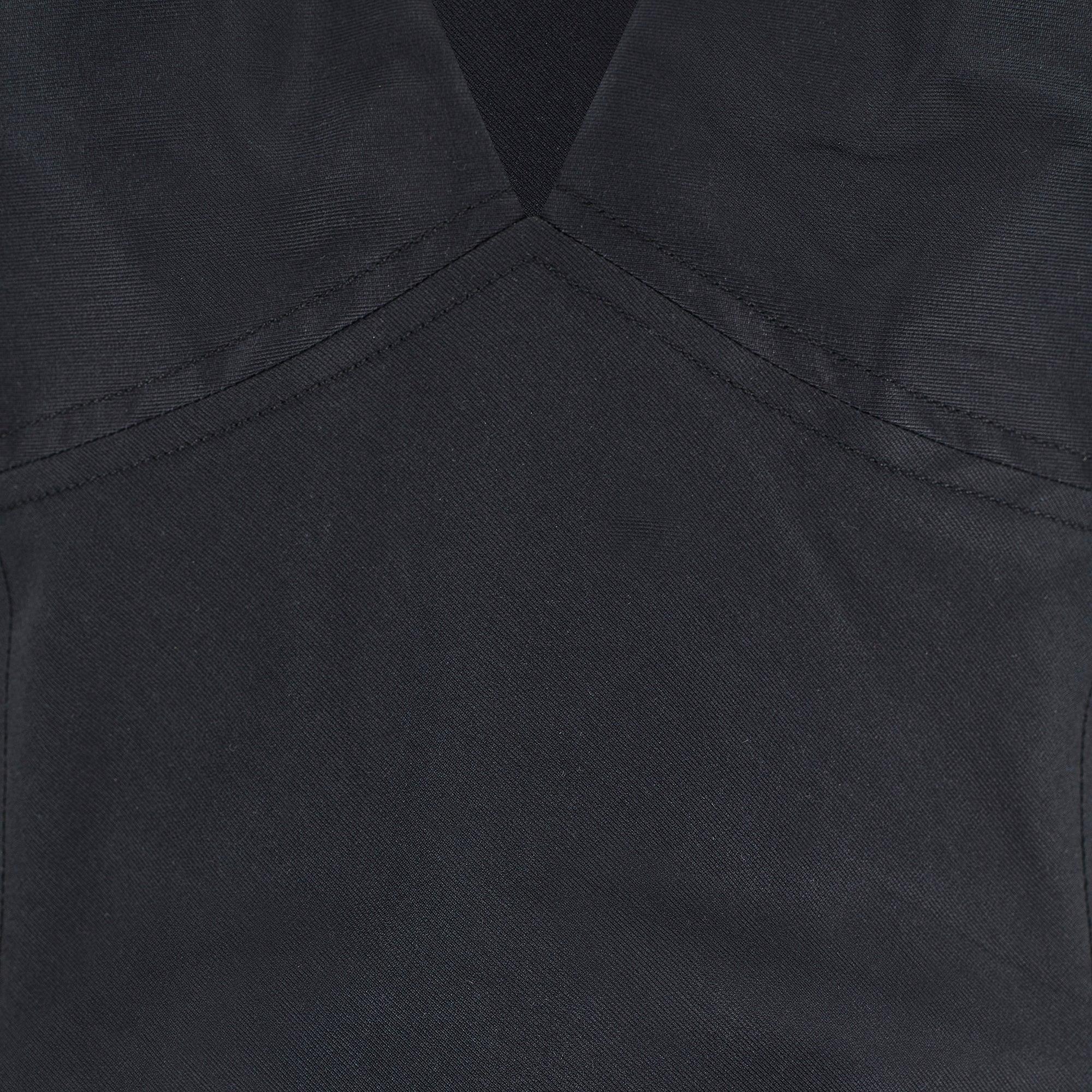 2009 Vivienne Westwood Red Label Schwarzes Top mit Neckholder-Ausschnitt Damen im Angebot
