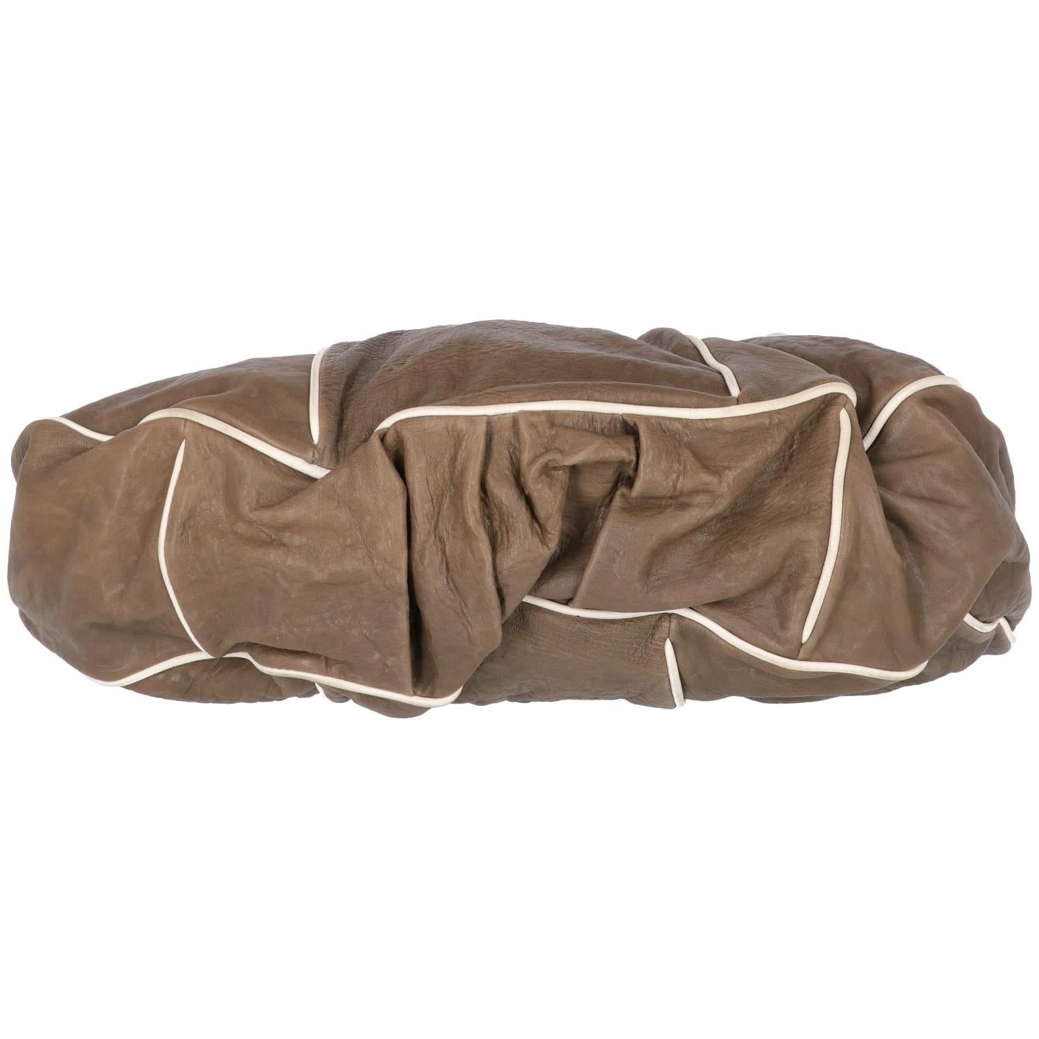 Brown 2009s Marni Leather Tote Bag