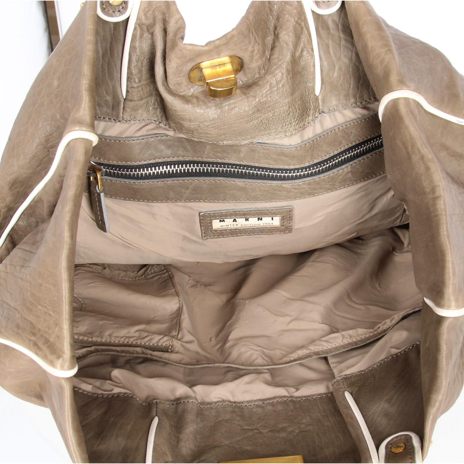 Women's 2009s Marni Leather Tote Bag