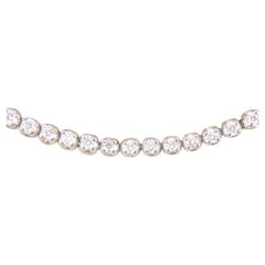 2.00ct Diamond Flexi-Link Tennis Bracelet in White Gold