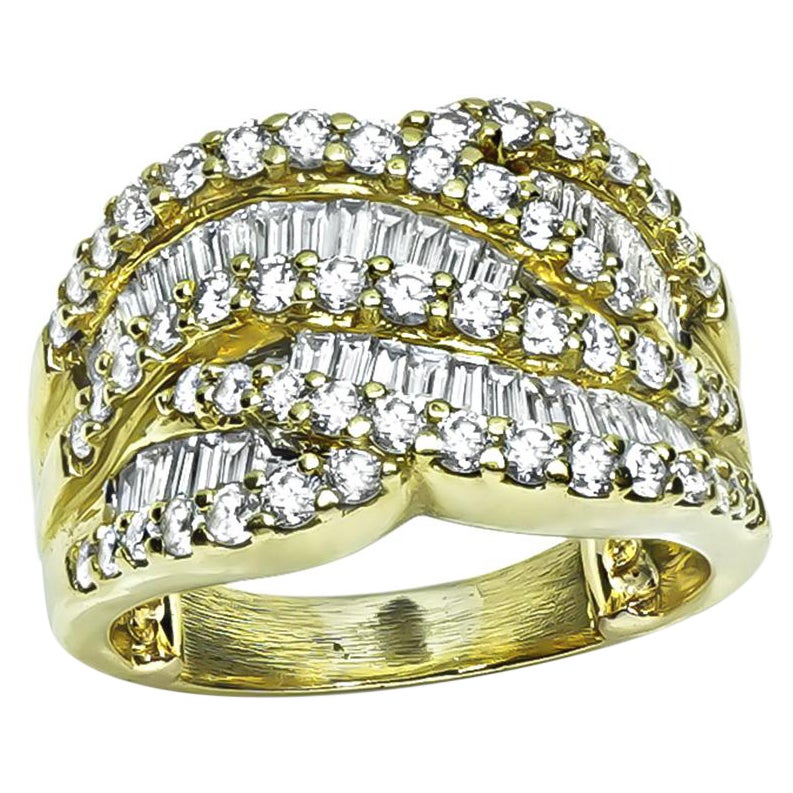 2.00ct Diamond Gold Ring en venta