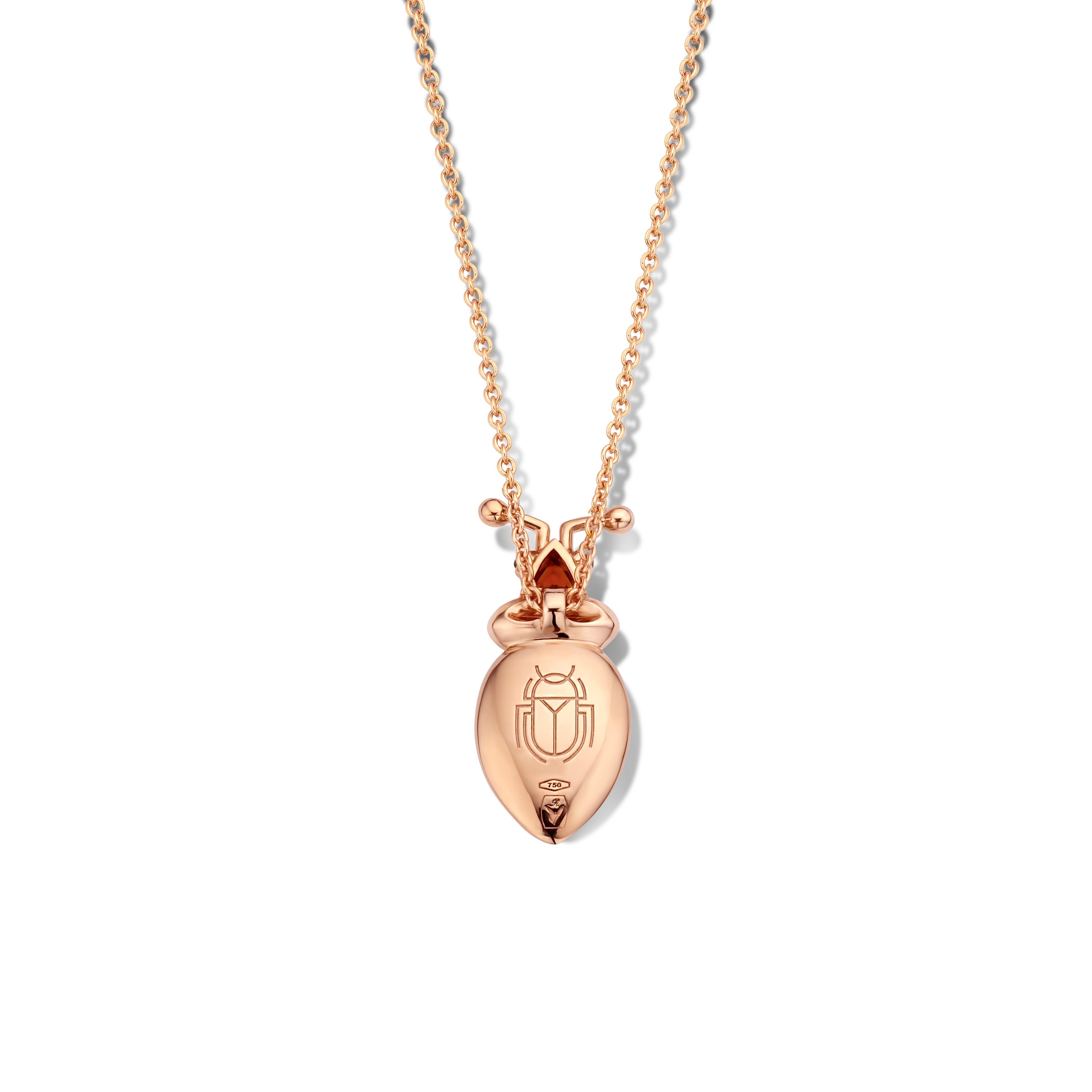Contemporary 2, 00Ct Pink Tourmaline and Mandarin Garnet 18K Gold Diamond Pendant Necklace For Sale