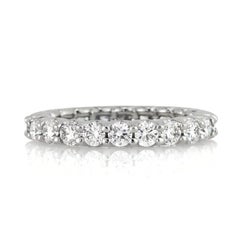 2.00ct Round Brilliant Cut Diamond Eternity Band