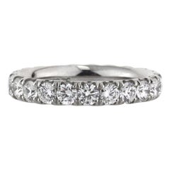 2.00ct Round Brilliant Cut Diamond Eternity Band in Platinum