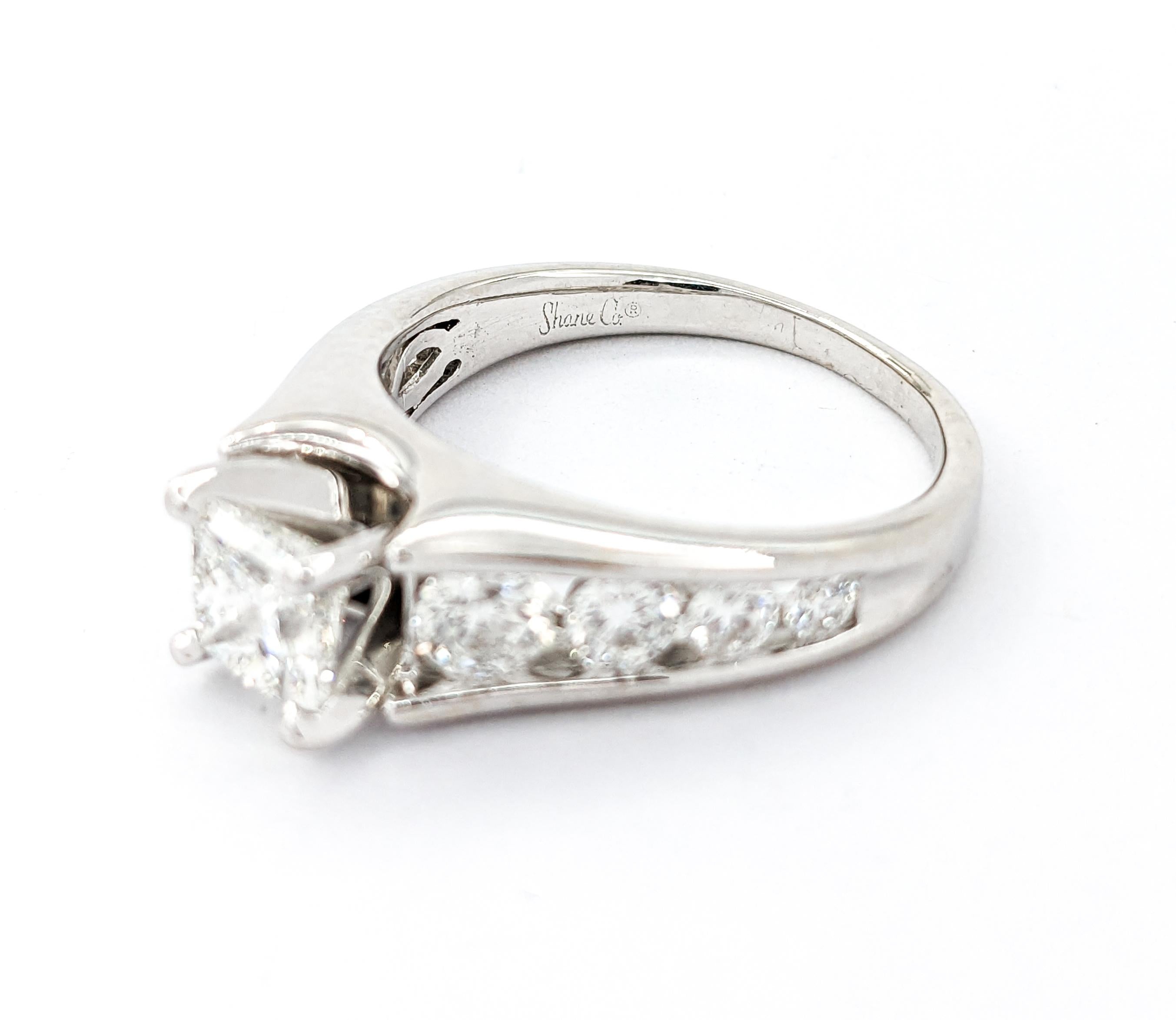 2.00ctw Diamond Engagement Ring In White Gold 3