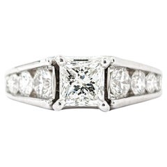 2.00ctw Diamond Engagement Ring In White Gold