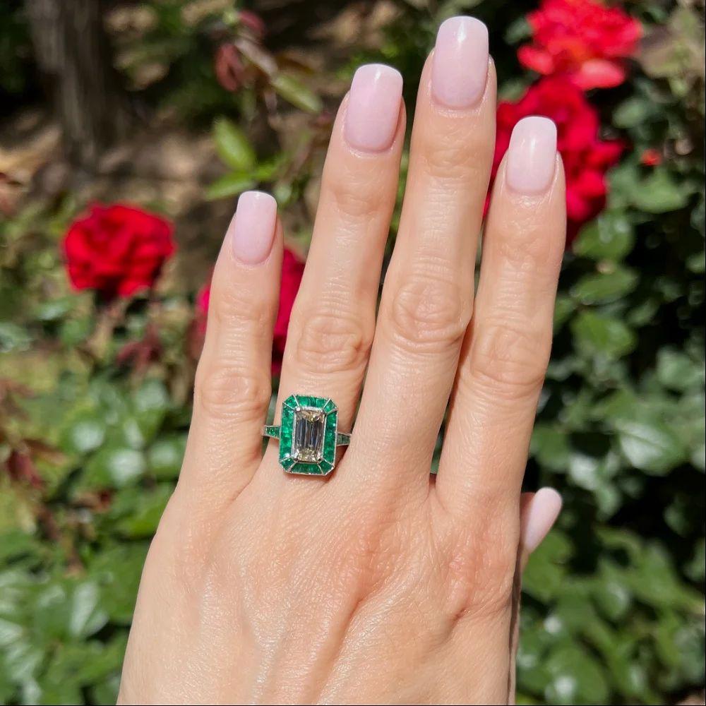 crisscut emerald diamond