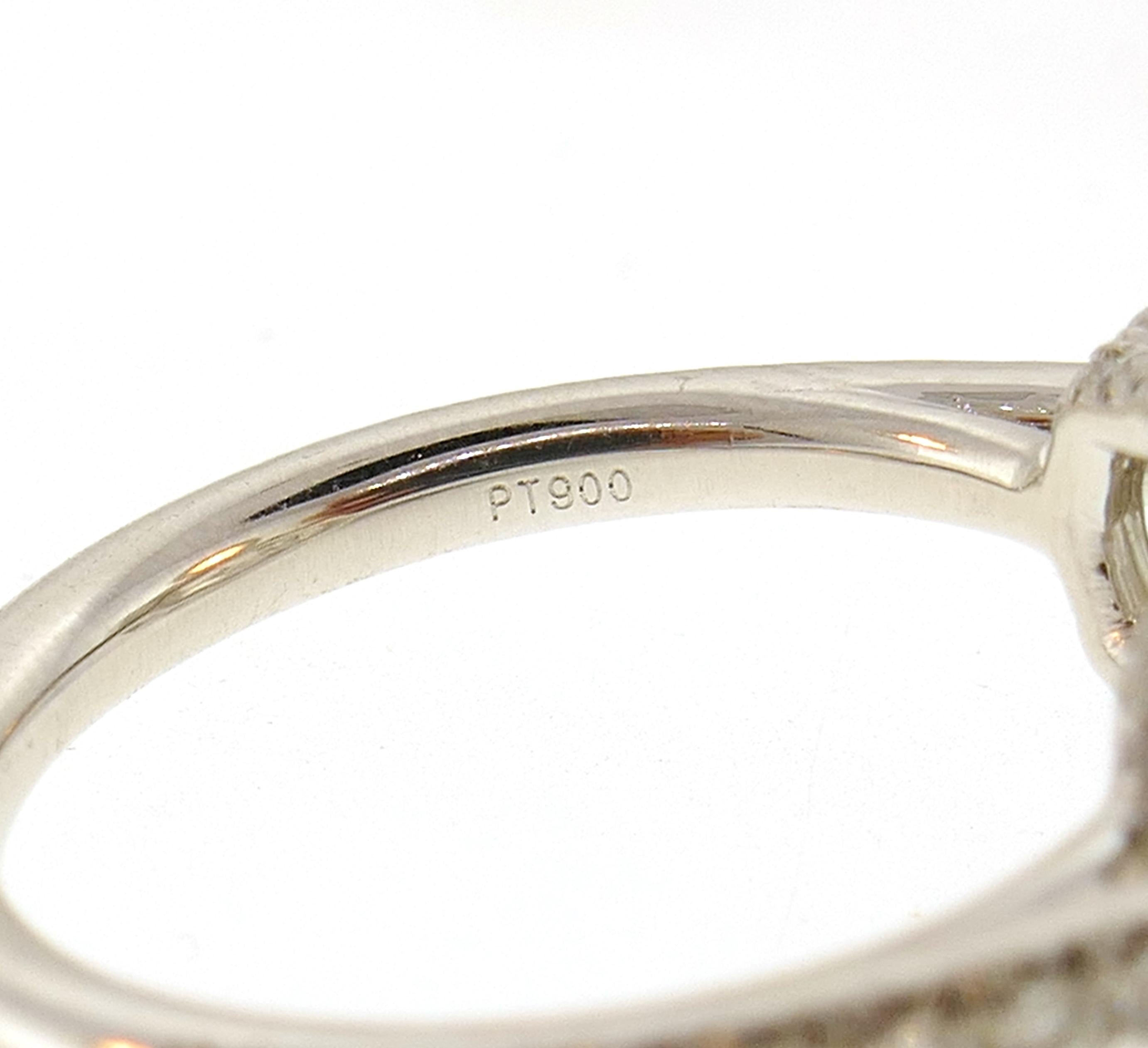 2.01 Carat D VVS2 GIA Diamond Platinum Ring by Ernie Eichberg 1