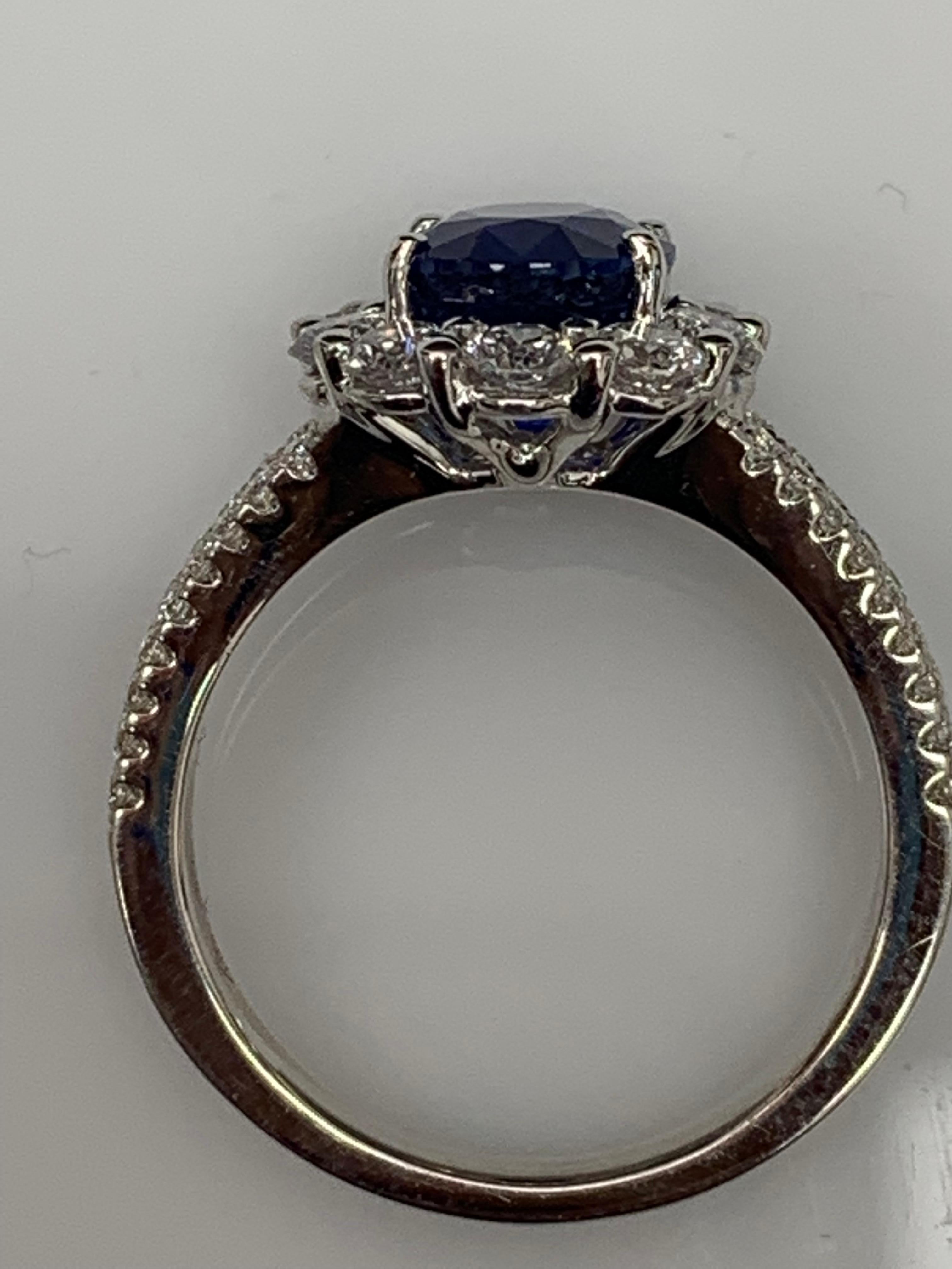 1 ct sapphire ring