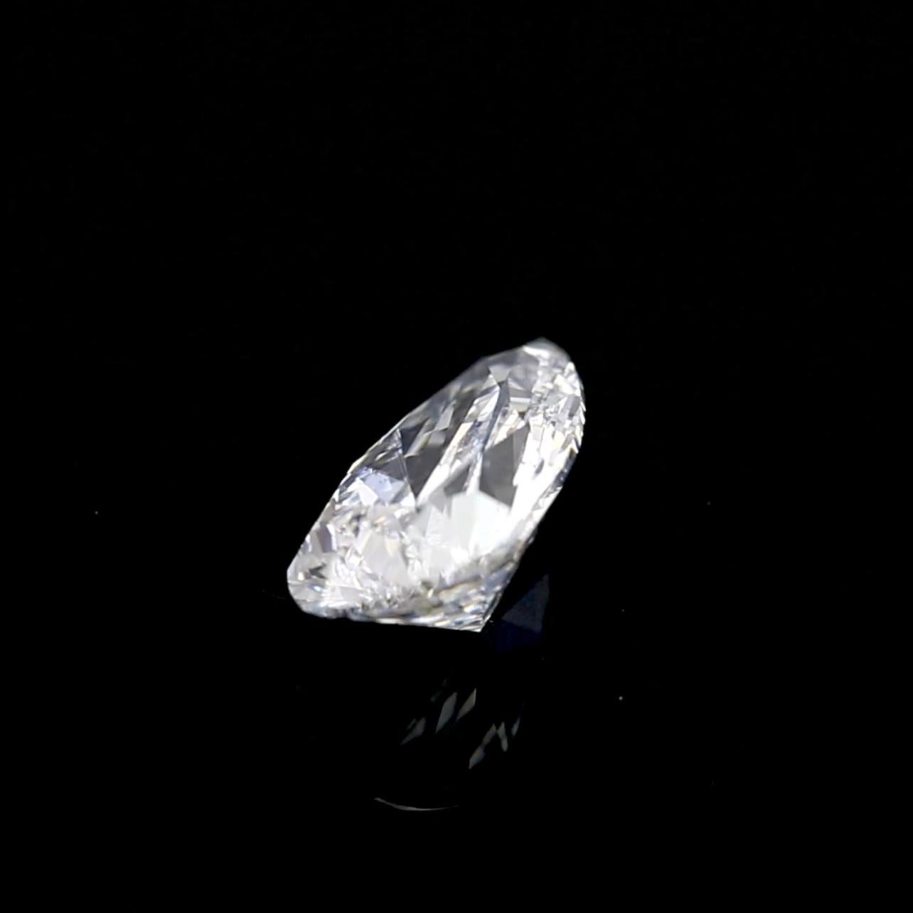 Diamant poire brillant de 2,01 carats - couleur D, pureté SI2 - certifié GIA en vente 3