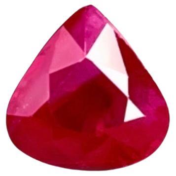 2.01 Ct AIGS Certified  Ruby Burma Pigeon Blood Color heated gemstone For Sale
