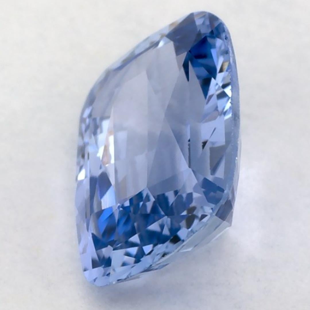 Donna 2.01 carati di zaffiro blu a cuscino, gemma sfusa in vendita