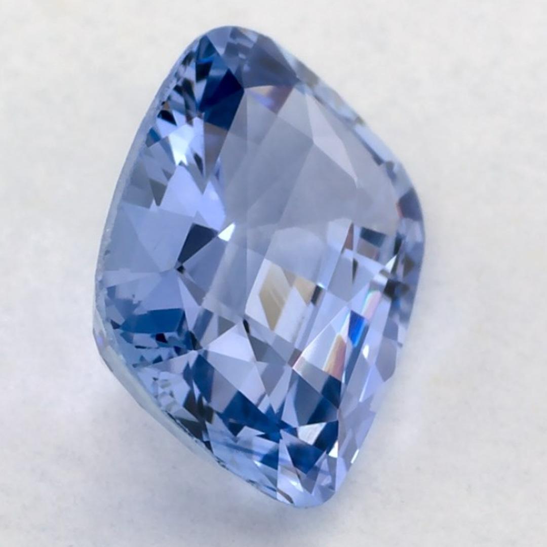 2.01 carati di zaffiro blu a cuscino, gemma sfusa in vendita 2