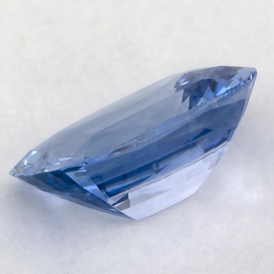 2.01 carati di zaffiro blu a cuscino, gemma sfusa in vendita 3