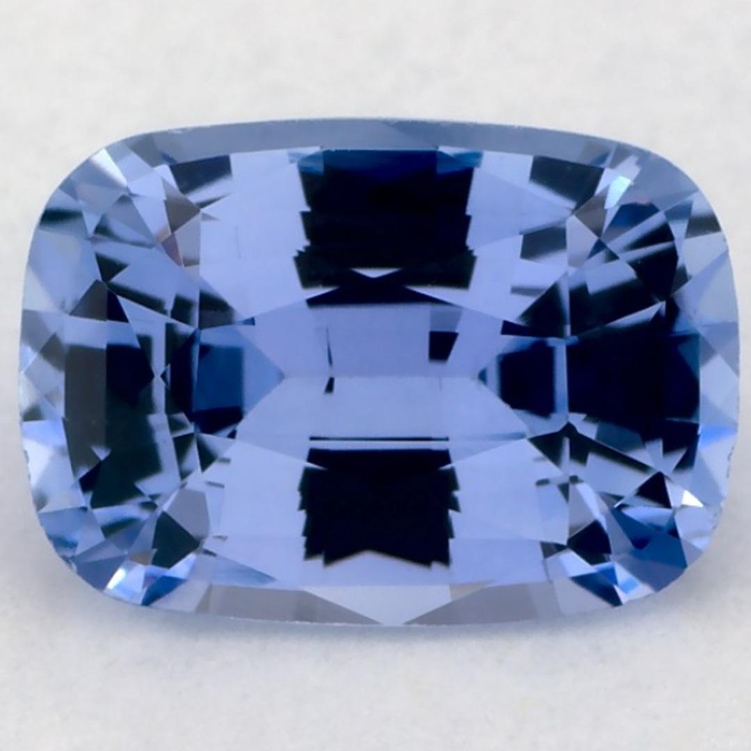 2.01 carati di zaffiro blu a cuscino, gemma sfusa
