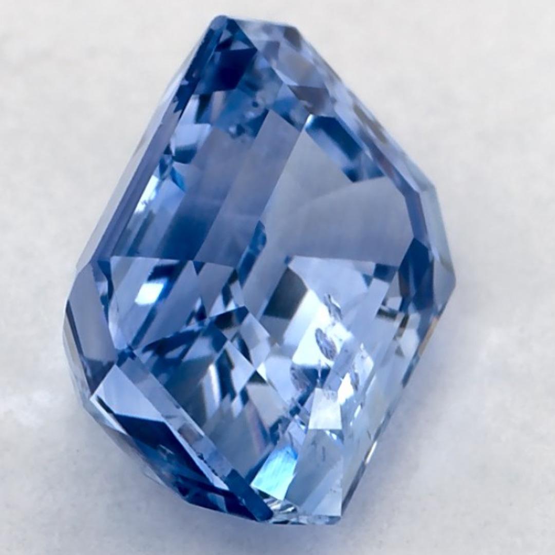 da uomo o donna 2.01 Ct Zaffiro blu taglio ottagono Gemma sfusa in vendita
