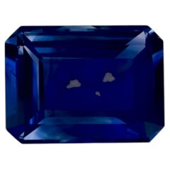 2.01 Ct Blue Sapphire Octagon Loose Gemstone