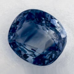 2.01 Ct Blue Sapphire Oval Loose Gemstone