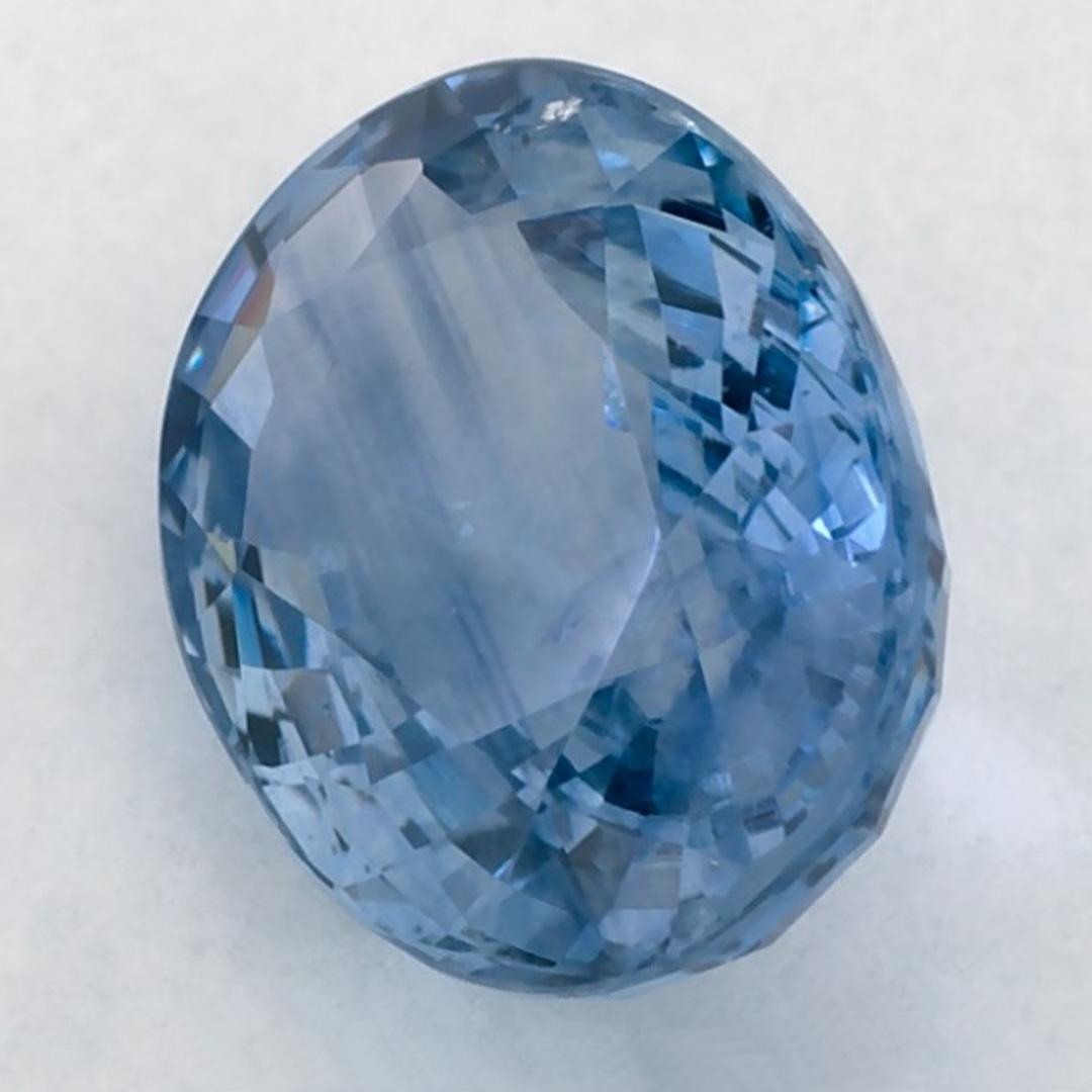 Oval Cut 2.01 Ct Blue Sapphire Oval Loose Gemstone For Sale