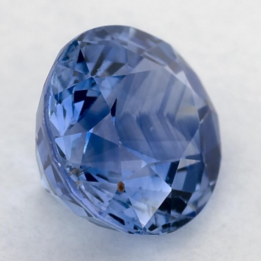 2.01 Karat Blauer Saphir Oval Loser Edelstein im Angebot 2