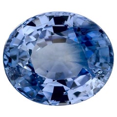 2.01 carati di zaffiro blu ovale sfuso