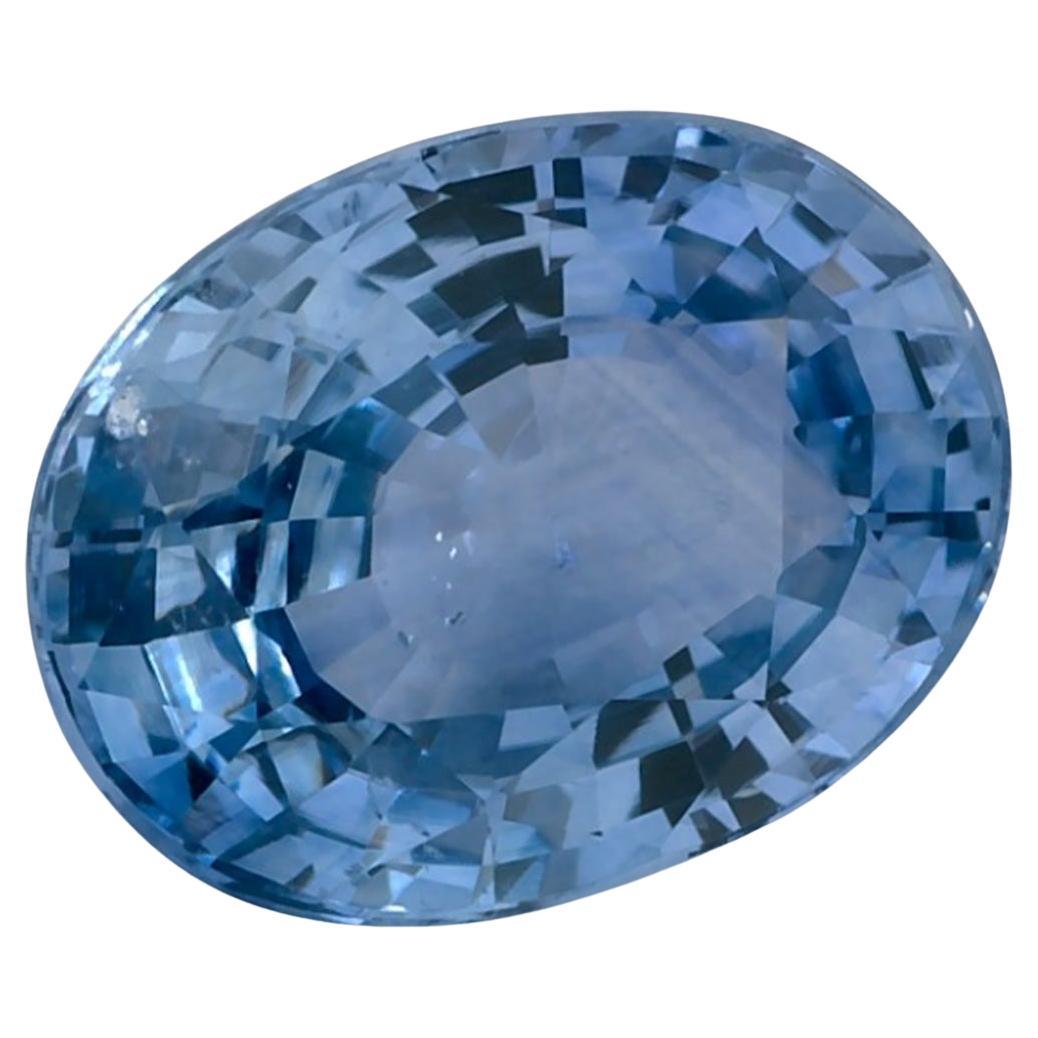 2.01 Ct Blue Sapphire Oval Loose Gemstone