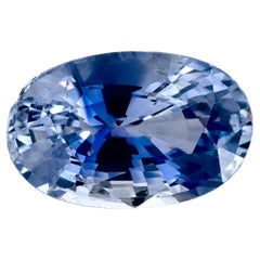 2.01 Ct Blue Sapphire Oval Loose Gemstone