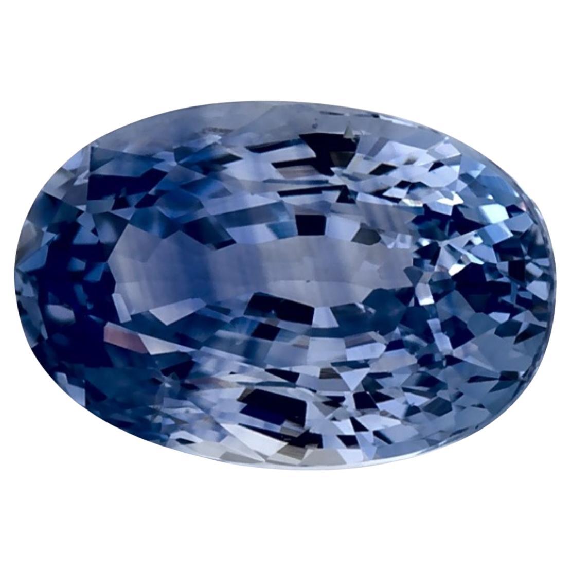 2.01 Ct Blue Sapphire Oval Loose Gemstone For Sale