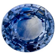 2.01 Ct Blue Sapphire Oval Loose Gemstone