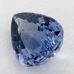 2.01 Ct Blue Sapphire Pear Loose Gemstone