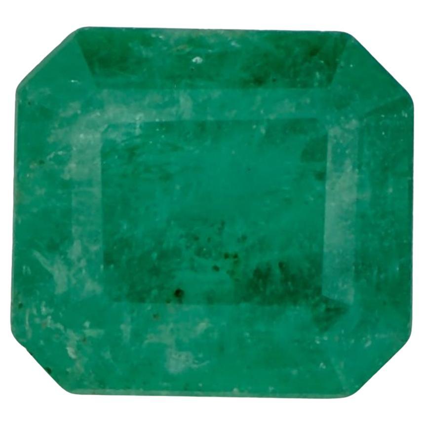 2.01 Ct Emerald Octagon Cut Loose Gemstone