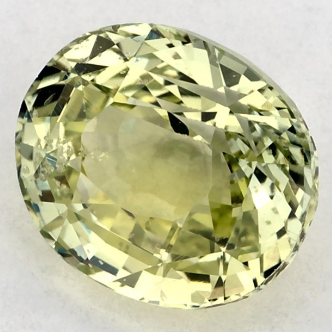 Dieser natürliche grüne Saphir bietet Eleganz und Raffinesse. Mit seiner satten Farbsättigung und seinem präzisen Schliff ist er das perfekte Herzstück für einen Verlobungsring oder ein luxuriöses Schmuckdesign.

Dieser Saphir stammt aus Sri Lanka