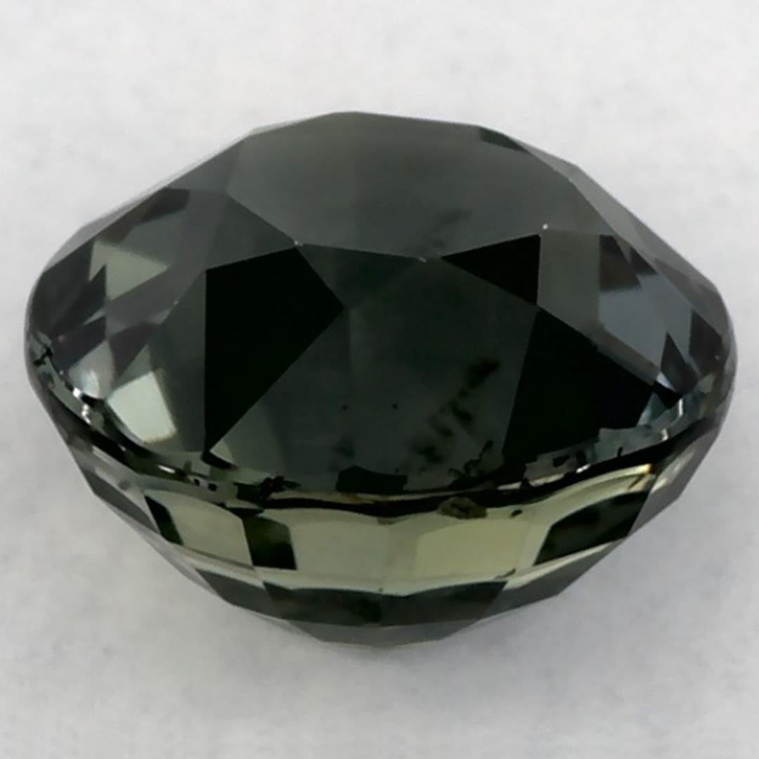 2.01 Karat Grüner Saphir Rund Lose Edelstein im Zustand „Neu“ im Angebot in Fort Lee, NJ