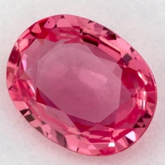 2.01 carati di zaffiro rosa ovale sfuso