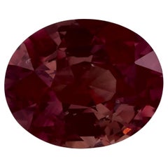 2.01 ct Zafiro rosa ovalado gema suelta