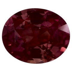 2.01 Ct Pink Sapphire Oval Loose Gemstone