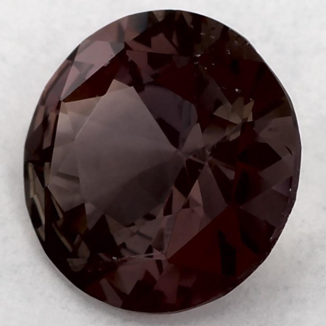 Taille ronde Pierre précieuse ronde saphir rose 2.01 carats en vente