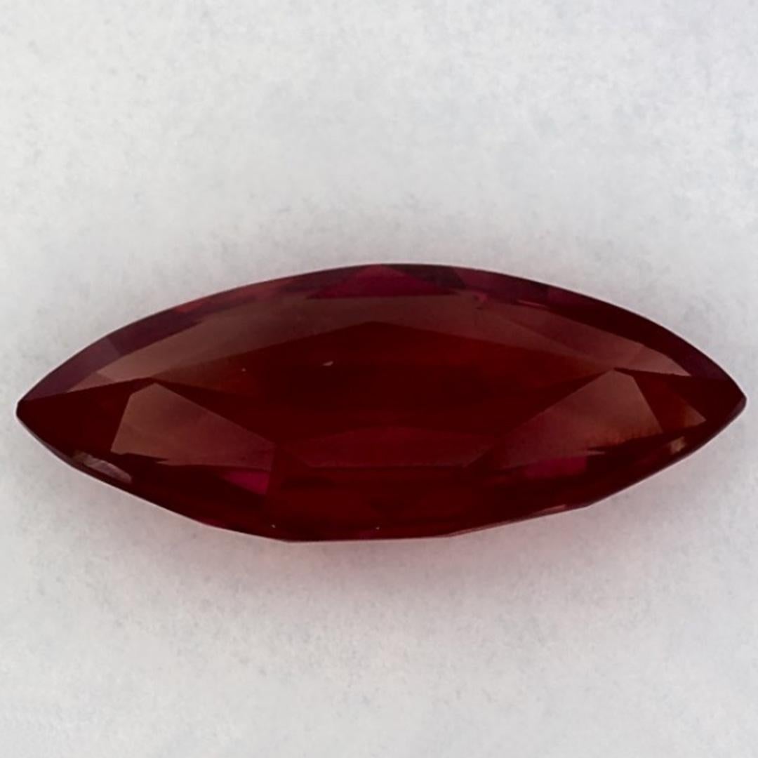 2.01 Ct Ruby Marquise Loose Gemstone Neuf - En vente à Fort Lee, NJ