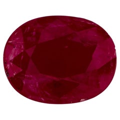 2.01 Ct Ruby Oval Loose Gemstone