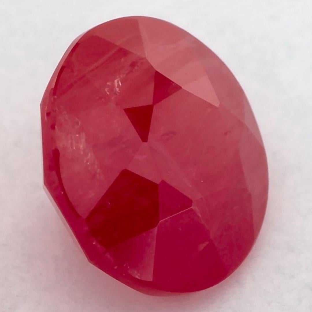 2.01 Ct Rubin Rund Lose Edelstein (Rundschliff)