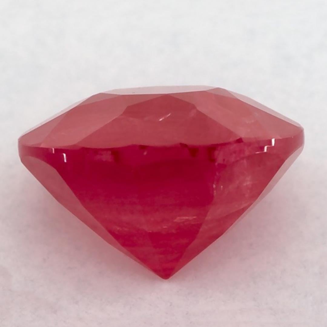 2.01 Ct Rubin Rund Lose Edelstein im Zustand „Neu“ in Fort Lee, NJ