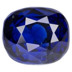 2.01 ct, Unique bi-color faceted sapphire