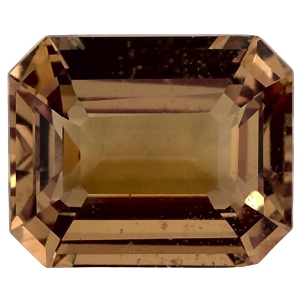 2.01 Ct Yellow Sapphire Octagon Loose Gemstone