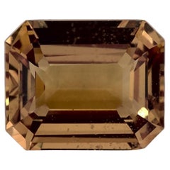 2.01 Ct Yellow Sapphire Octagon Loose Gemstone
