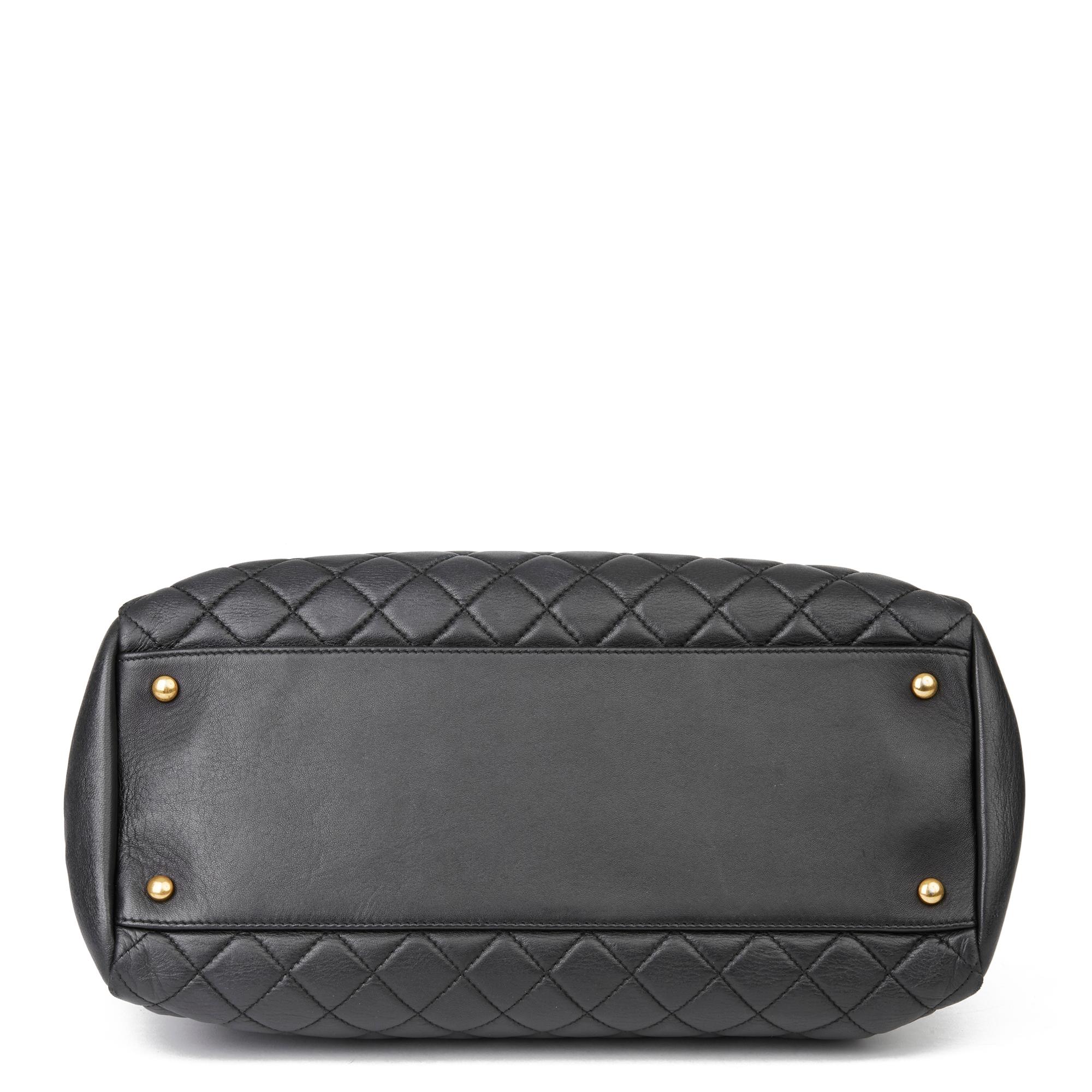 chanel large bowling bag
