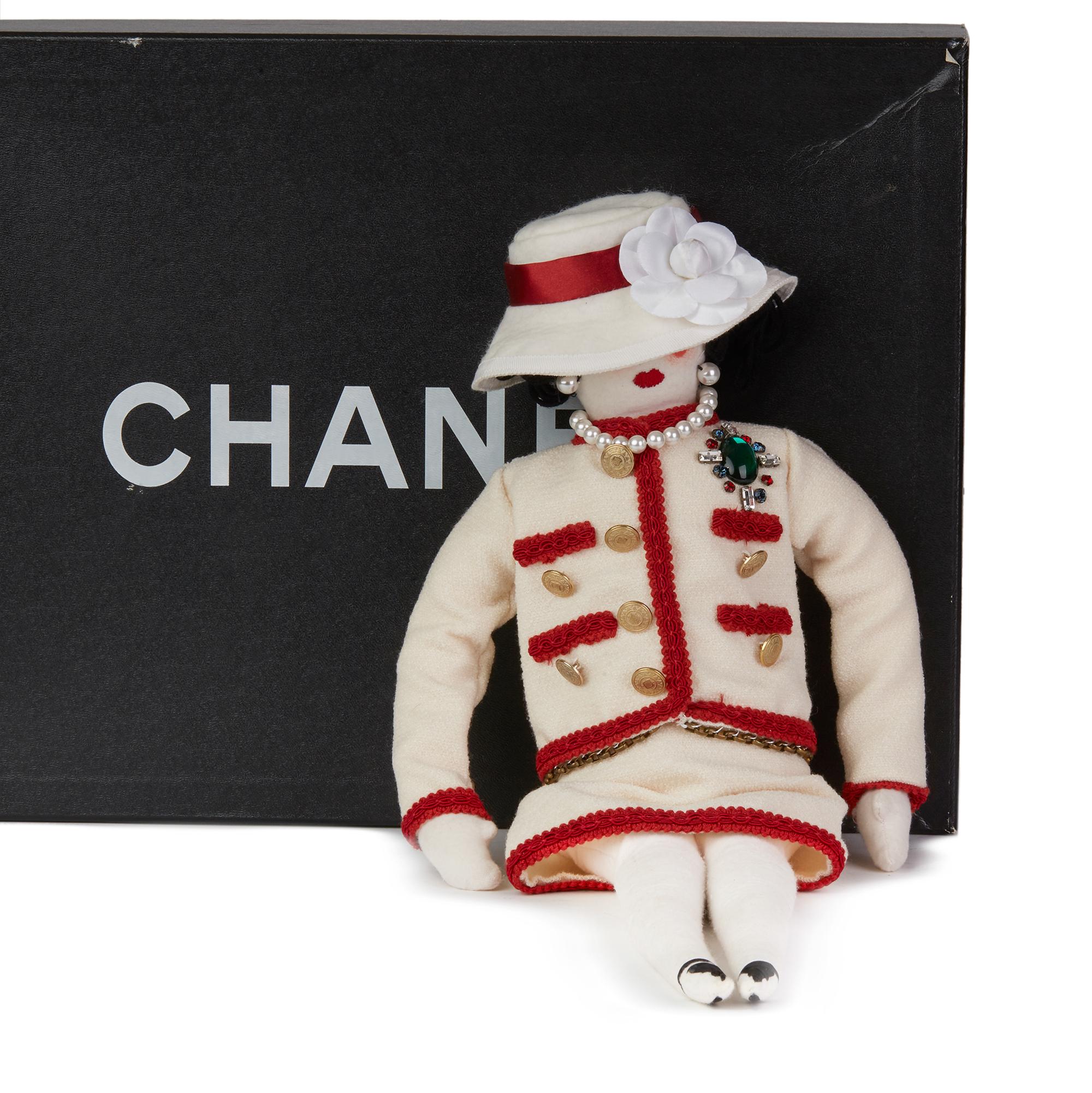 2010 Chanel Fabric Coco Madamoiselle Doll by Karl Largerfeld 3