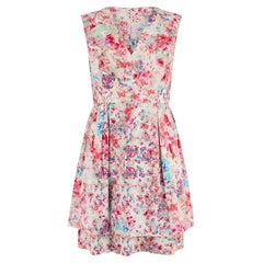 Vestido tubo con estampado floral digital de Erdem, 2010