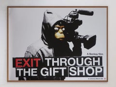 2010 Exit Through the Gift Shop Banksy Original Vintage Poster